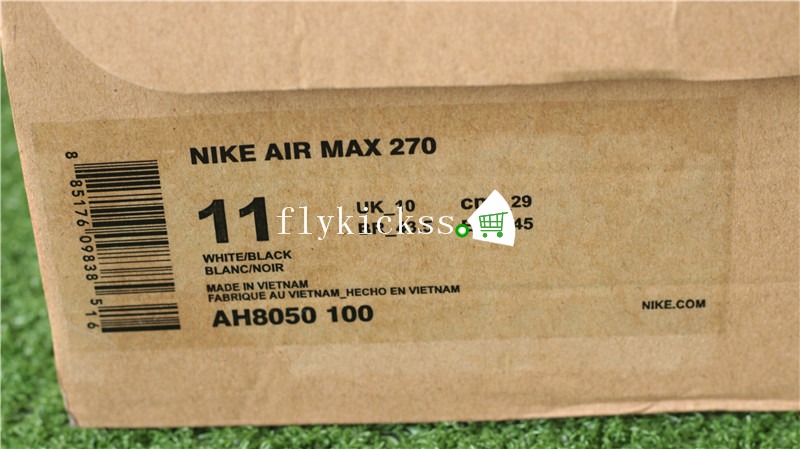 Off White x Nike Air Max 270 White